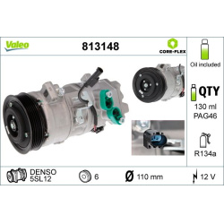  kompresorius, oro kondicionierius <small>VALEO CORE-FLEX</small>