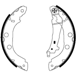  stabdžių trinkelių komplektas
