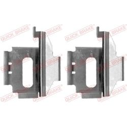  priedų komplektas, diskinių stabdžių trinkelės