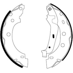  stabdžių trinkelių komplektas