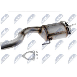 suodžių / kietųjų dalelių filtras, išmetimo sistema  suodžių / kietųjų dalelių filtras, išmetimo sistema