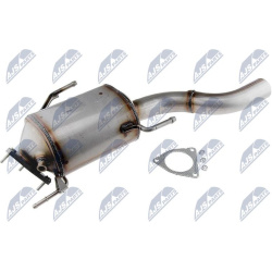 suodžių / kietųjų dalelių filtras, išmetimo sistema  suodžių / kietųjų dalelių filtras, išmetimo sistema