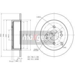  stabdžių diskas (1vnt)