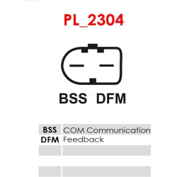  reguliatorius, kintamosios srovės generatorius <small>AS</small>