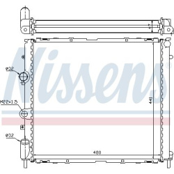  radiatorius, variklio aušinimas