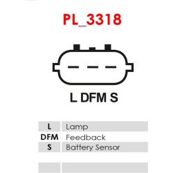  reguliatorius, kintamosios srovės generatorius <small>Brand new AS-PL</small>