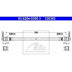  stabdžių žarnelė