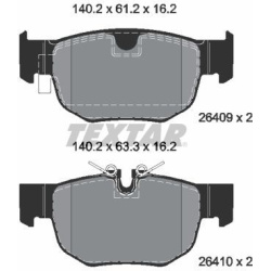  stabdžių trinkelių rinkinys, diskinis stabdys <small>Q+</small>