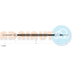  trosas, stovėjimo stabdys