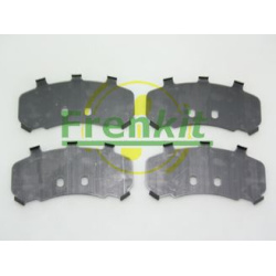  girgžd. slopinanti folija, stabdžio antd. (sankab. gaubtas)