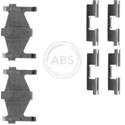  priedų komplektas, diskinių stabdžių trinkelės