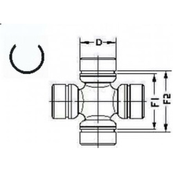  Lankstas, kardaninis velenas