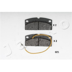  stabdžių trinkelių rinkinys, diskinis stabdys