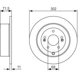 stabdžių diskas (1vnt)