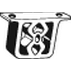  laikiklis, išmetimo sistema