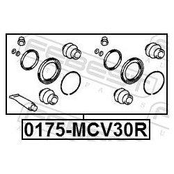  remonto komplektas, stabdžių apkaba