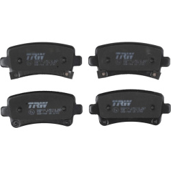  stabdžių trinkelių rinkinys, diskinis stabdys <small>COTEC</small>