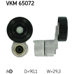  diržo įtempiklis, V formos rumbuotas diržas