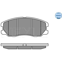  stabdžių trinkelių rinkinys, diskinis stabdys <small>MEYLE-ORIGINAL: True to OE.</small>