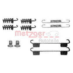  priedų komplektas, stovėjimo stabdžių trinkelės