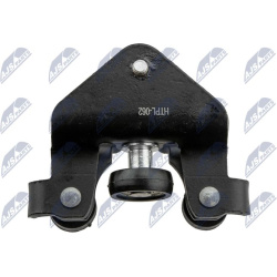  ritinėlio kreiptuvas, atstumiamos durys