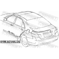 Kabelių rem. kompl.; bagažinės užraktas  Kabelių rem. kompl.; bagažinės užraktas