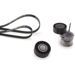  V formos rumbuotas diržas, komplektas <small>Micro-V® UNIQUE FIT</small>