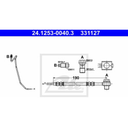  stabdžių žarnelė