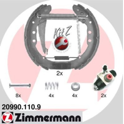  stabdžių trinkelių komplektas <small>KIT Z</small>