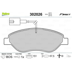  stabdžių trinkelių rinkinys, diskinis stabdys <small>ESSENTIAL</small>