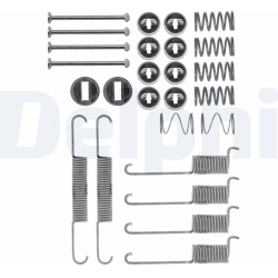  priedų komplektas, stabdžių trinkelės