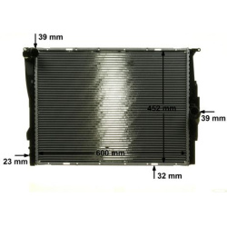  radiatorius, variklio aušinimas <small>BEHR *** PREMIUM LINE ***</small>