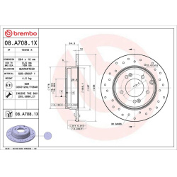  stabdžių diskas (1vnt) <small>XTRA LINE - Xtra</small>