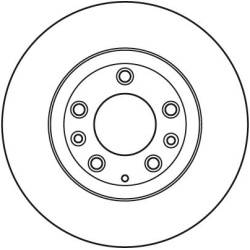  stabdžių diskas (1vnt)