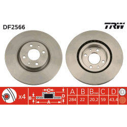  stabdžių diskas (1vnt)