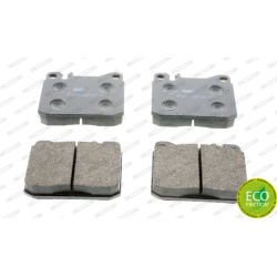  stabdžių trinkelių rinkinys, diskinis stabdys <small>PREMIER ECO FRICTION</small>