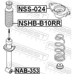 remonto komplektas, pakabos statramstis  remonto komplektas, pakabos statramstis