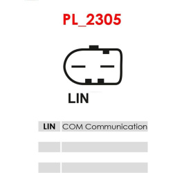  kintamosios srovės generatorius <small>Remanufactured AS-PL</small>