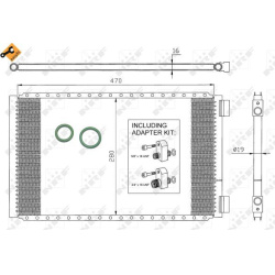  kondensatorius, oro kondicionierius <small>EASY FIT</small>