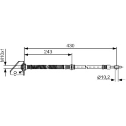 stabdžių žarnelė  stabdžių žarnelė