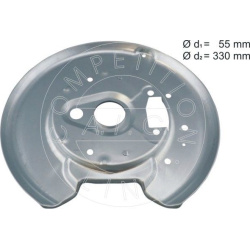  apsauginis skydas, stabdžių diskas <small>Original AIC Quality</small>