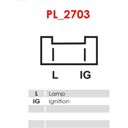  reguliatorius, kintamosios srovės generatorius <small>Brand new AS-PL</small>