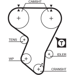  paskirstymo diržas <small>PowerGrip™</small>