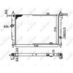  radiatorius, variklio aušinimas