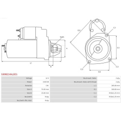  starteris <small>Brand new Valeo</small>