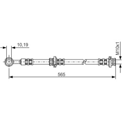 stabdžių žarnelė  stabdžių žarnelė