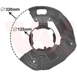  apsauginis skydas, stabdžių diskas