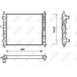  radiatorius, variklio aušinimas
