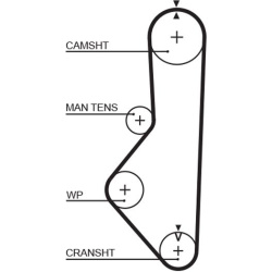  paskirstymo diržas <small>PowerGrip™</small>