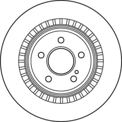  stabdžių diskas (1vnt) <small>TRW SINGLE</small>
